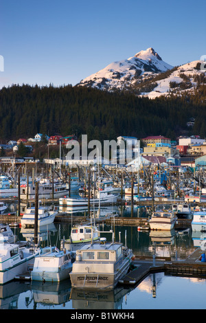 Bootshafen Cordova Alaska Stockfoto
