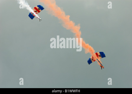 RAF Falken Fallschirm Display Team Kemble Air Show 2008 Stockfoto