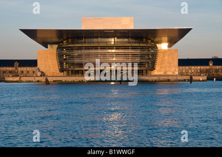 Neue Oper, Operahaus, Holmen, Christianshavn, Kopenhagen, Europa Stockfoto