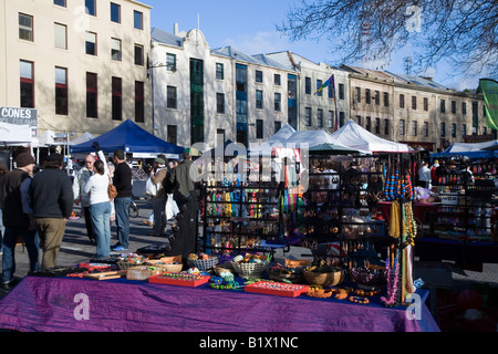 Salamanca Market, Hobart, Tasmanien, Australien Stockfoto