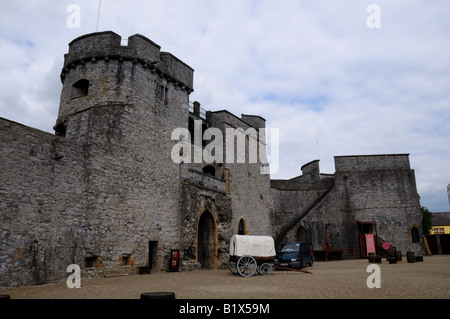 King John Castle. Limerick, Irland. Stockfoto