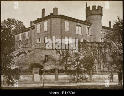 Das Haus in dem Toulouse-Lautrec in Albi Tarn Frankreich geboren wurde Stockfoto