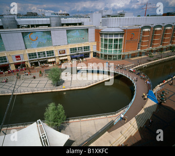 Das Oracle Einkaufszentrum. Reading, Berkshire, England, UK. Stockfoto