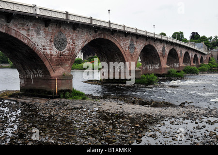 Smeaton s Brücke Perth Schottland erbaut 1771 Stockfoto