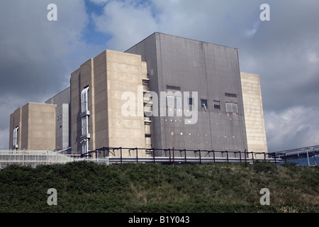 Stillgelegten Sizewell A Kernkraftwerk, Suffolk, England Stockfoto