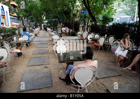 Sanlitun Bar Straßen in Peking, China. 6. Juli 2008 Stockfoto