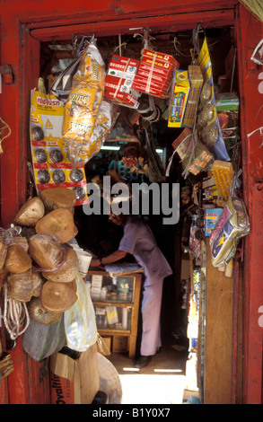 Mauritius Port Louis laden in chinatown Stockfoto