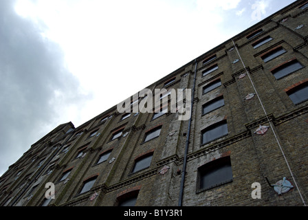 verlassene Lager, Mortlake, Südwesten von London, england Stockfoto