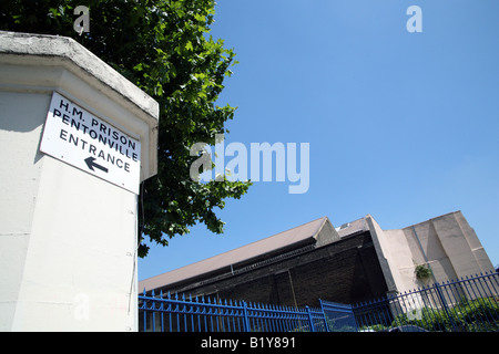 H M Gefängnis Pentonville London Stockfoto