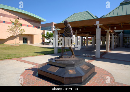 Abbildung von Mahadma Gandhi Martin Luther King Memorial Atlanta Georgia USA Stockfoto