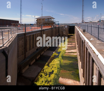 Hafen von Schloss unter Reparatur bei Shoreham, Sussex, UK Stockfoto