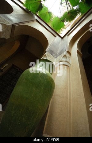 Riad in der Medina Stockfoto