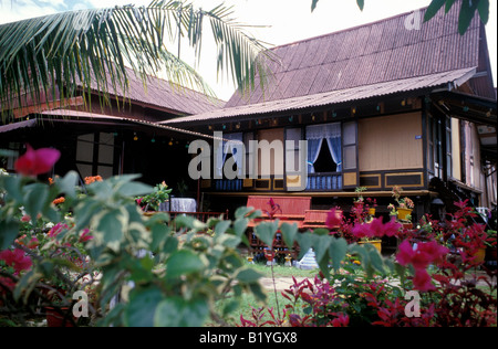 Malaysia-Haus in Kampung Morten melaka Stockfoto