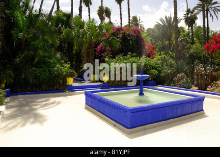 Brunnen in Marrakesch Stockfoto