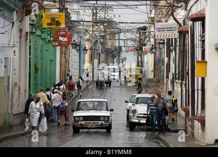 Nach Regen in Santiago De Cuba Stockfoto