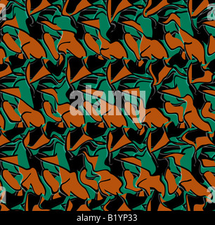 Hohe Auflösung wiederholen Hintergrund Illustration für Print oder Web Stockfoto