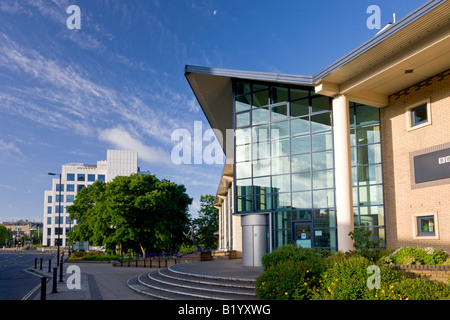 Süden der BBC TV-Studios im Zentrum von Southampton, Hampshire, England Stockfoto