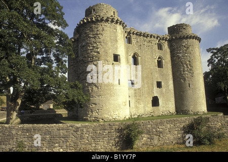 Nunney Castle, Somerset, England Stockfoto