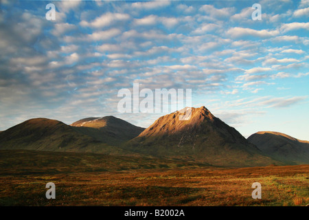 Gebirge in Glen Coe Stockfoto