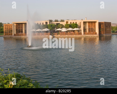 am See Café, al-Azhar-Park, Kairo, Ägypten Stockfoto