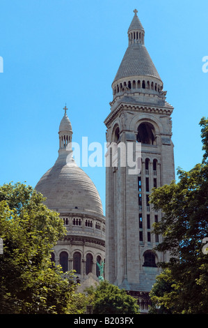 Kathedrale Sacre Coeur in Paris, Stockfoto