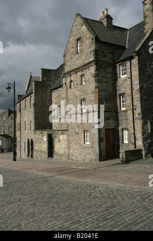 Stadtzentrum von Aberdeen, Schottland. Erbaut im Jahre 1593 Provost Ross House befindet sich in Schiff Reihe ist Aberdeen das dritte älteste Wohnung. Stockfoto