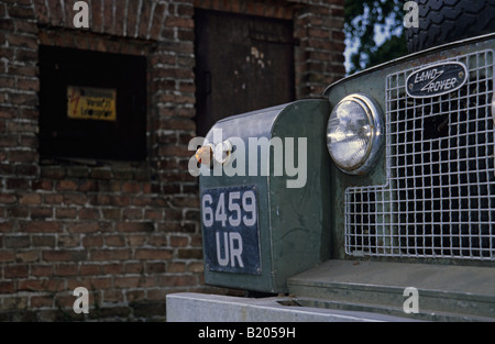 Sehr originell und unrestaurierten 1962 Serie 2a Landrover 88 2,25 Benzin in Bronze dunkelgrün. AUTO-RELEASE ZUR VERFÜGUNG. Stockfoto