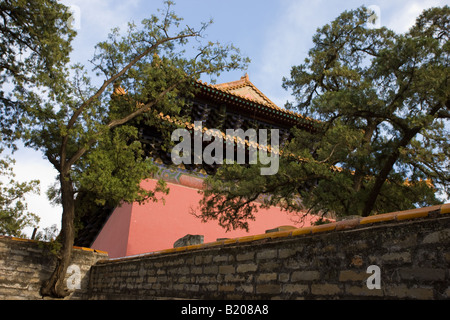 Der Geist-Turm an die Ming-Gräber site Chang Ling Peking früher Peking China Stockfoto