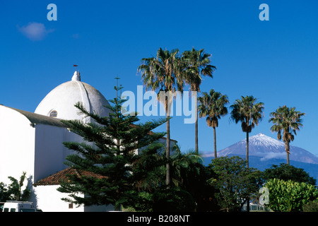 Kirche in El Sauzal-Teneriffa-Kanarische Inseln-Spanien Stockfoto