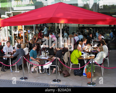 Strada Restaurant an der Londoner South Bank Stockfoto