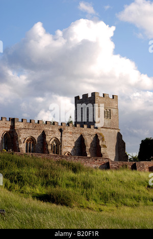 St. Giles Kirche, Chesterton, Warwickshire, England, UK Stockfoto