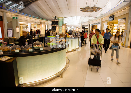 Der internationale Flughafen Suvarnabhumi Bangkok Thailand Stockfoto