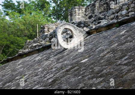 Pelota Ziel hautnah Stockfoto