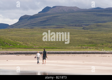 Achnahaird Bay Schottland in die North West Highlands von Schottland Stockfoto