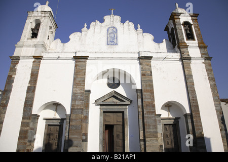Pfarrkirche, Monsaraz, Alto Alentejo, Portugal Stockfoto