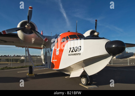 Kalifornien Sacramento McClellan Aerospace Museum of California Grumman HU-16 Albatross Stockfoto