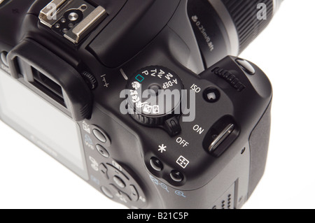 Canon EOS 1000D digital SLR Kamera Juli 2008 Start Produkte erschossen Hauptsteuerung Abschnitt Stockfoto