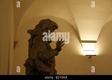 moderne Kunstausstellung im Vatikanischen Museum Rom Italien Stockfoto