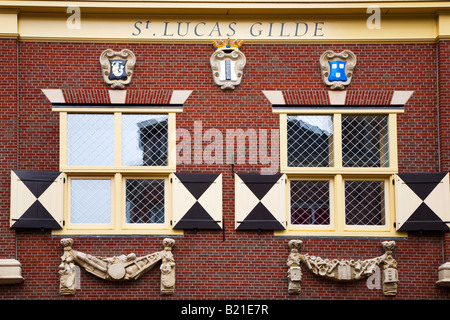 Vermeer Centrum Delft Niederlande Stockfoto