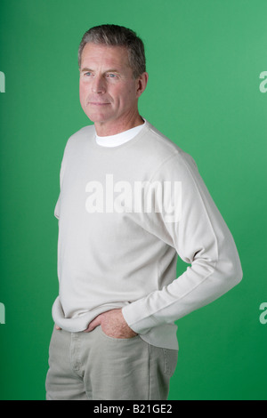 Im mittleren Alter Mann Stockfoto