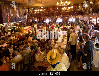 Innen Texas Amarillo The Big Texan Steak Ranch Speisesaal Stockfoto