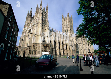 Die Kathedrale von Canterbury Kent England Stockfoto