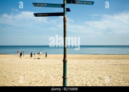 Bournemouth Beach Stockfoto