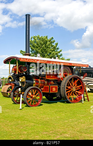 "Die Bailie" Dampf Zugmaschine mit Lincolnshire Show 2008 Stockfoto