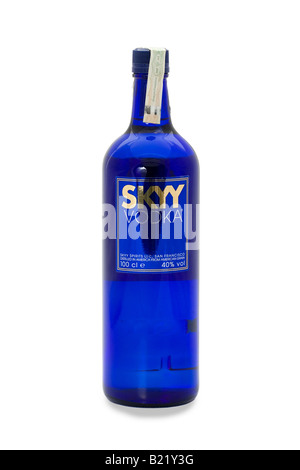 Vodka Skyy blue San Francisko American Stockfoto