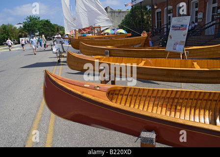 Jährliche historische Apalachicola antiken und klassischen Boot zeigen Apalachicola, Florida Stockfoto