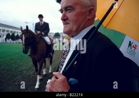 Zuschauer Dublin Horse Show Dublin Irland Stockfoto