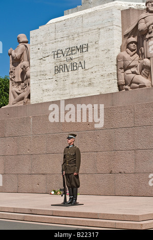 Freiheitsdenkmal Riga Lettland Stockfoto