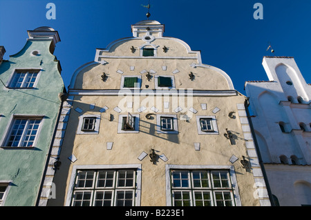 Drei Brüder Häuser Altstadt Riga Lettland Stockfoto