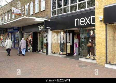 Nächsten Kleidung Ladengeschäft in Brentwood Hight Street Stockfoto